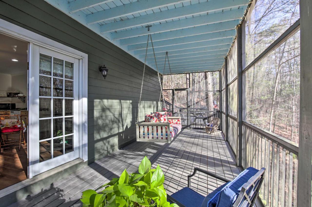Cozy And Quiet Studio With Porch, Near Scenic Railway! Blue Ridge Exteriör bild
